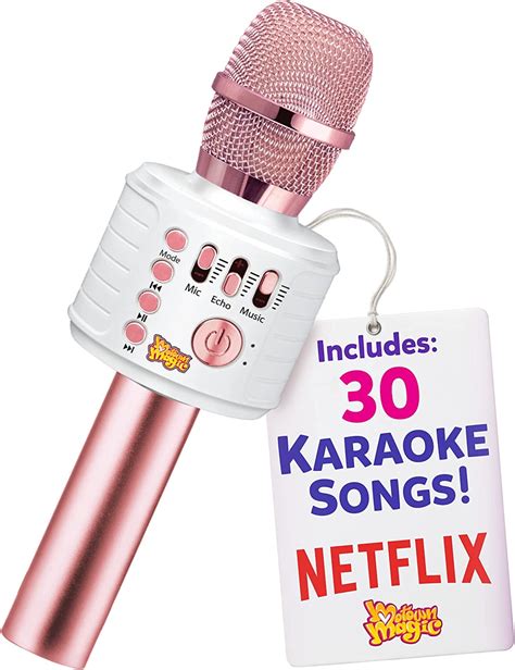 Make Any Space a Motown Concert with a Bluetooth Karaoke Microphone